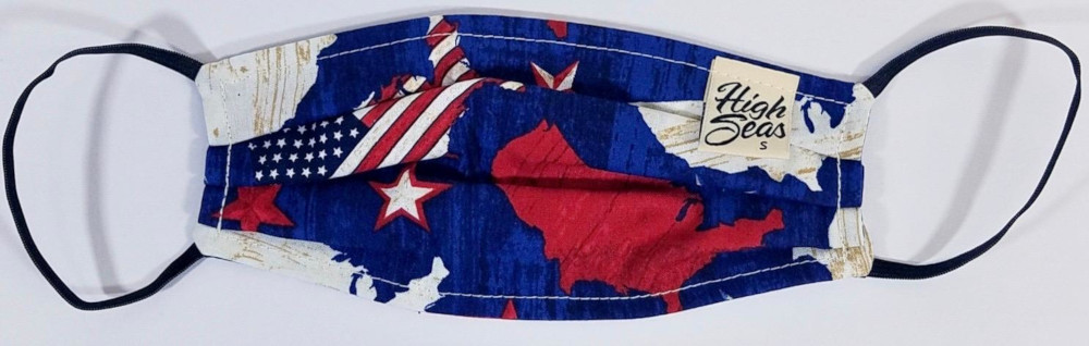 USA Patriotic Face Mask